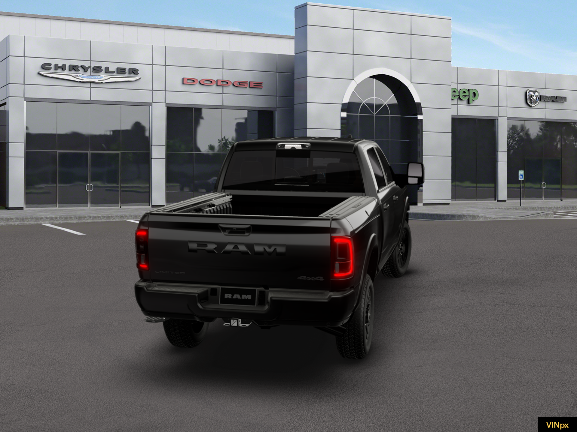New 2026 Diamond Black Crystal Pearl-Coat Exterior Paint RAM Limited image 6