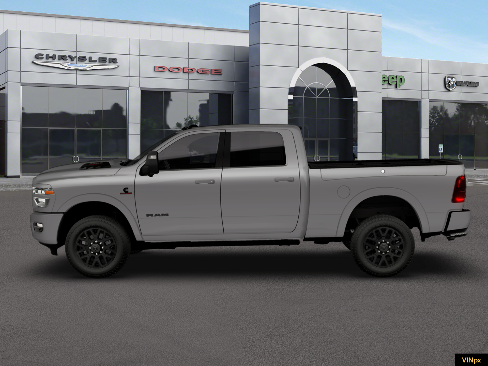New 2026 Ceramic Gray Clear-Coat Exterior Paint RAM Limited image 27