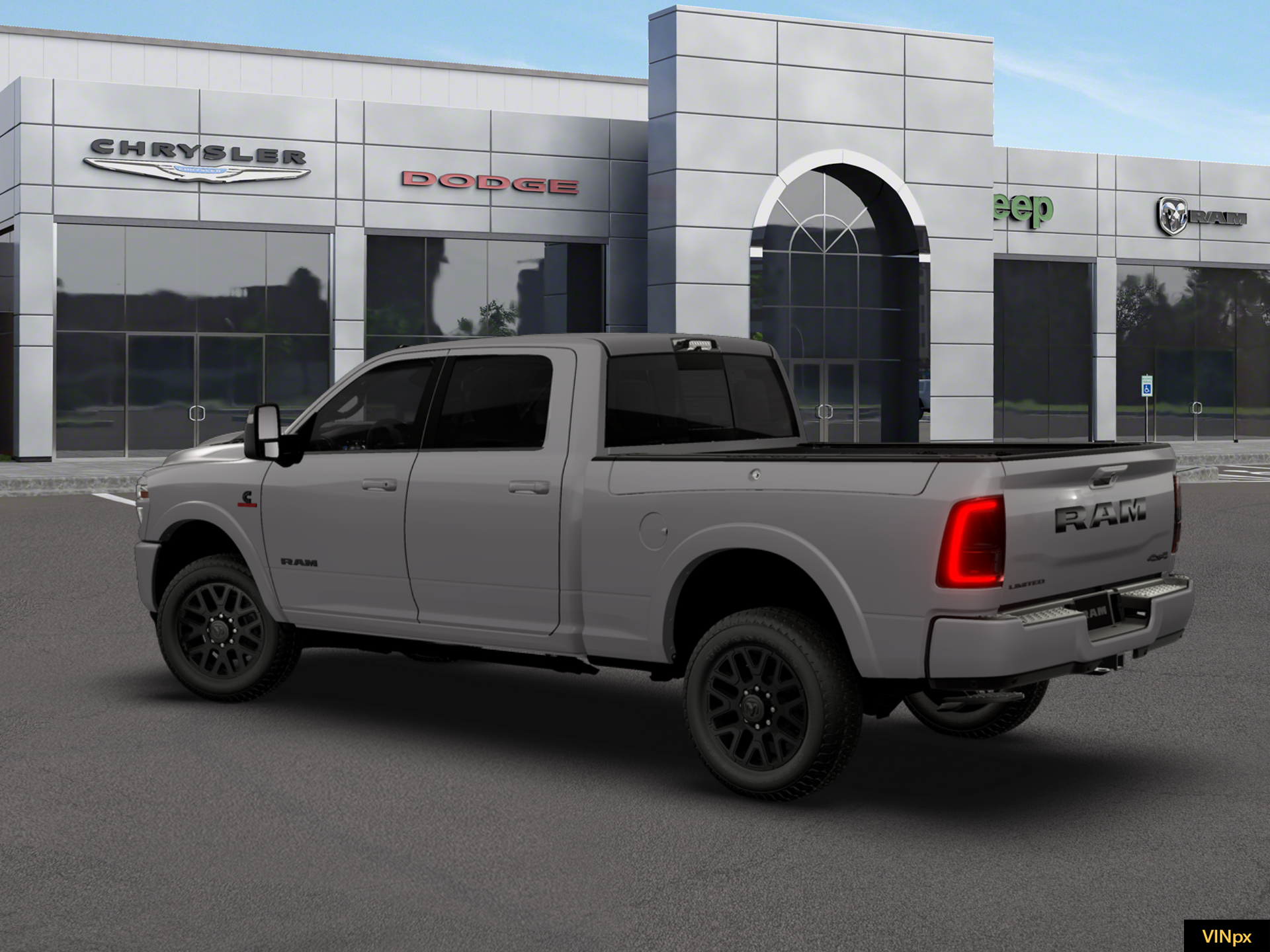 New 2026 Ceramic Gray Clear-Coat Exterior Paint RAM Limited image 28