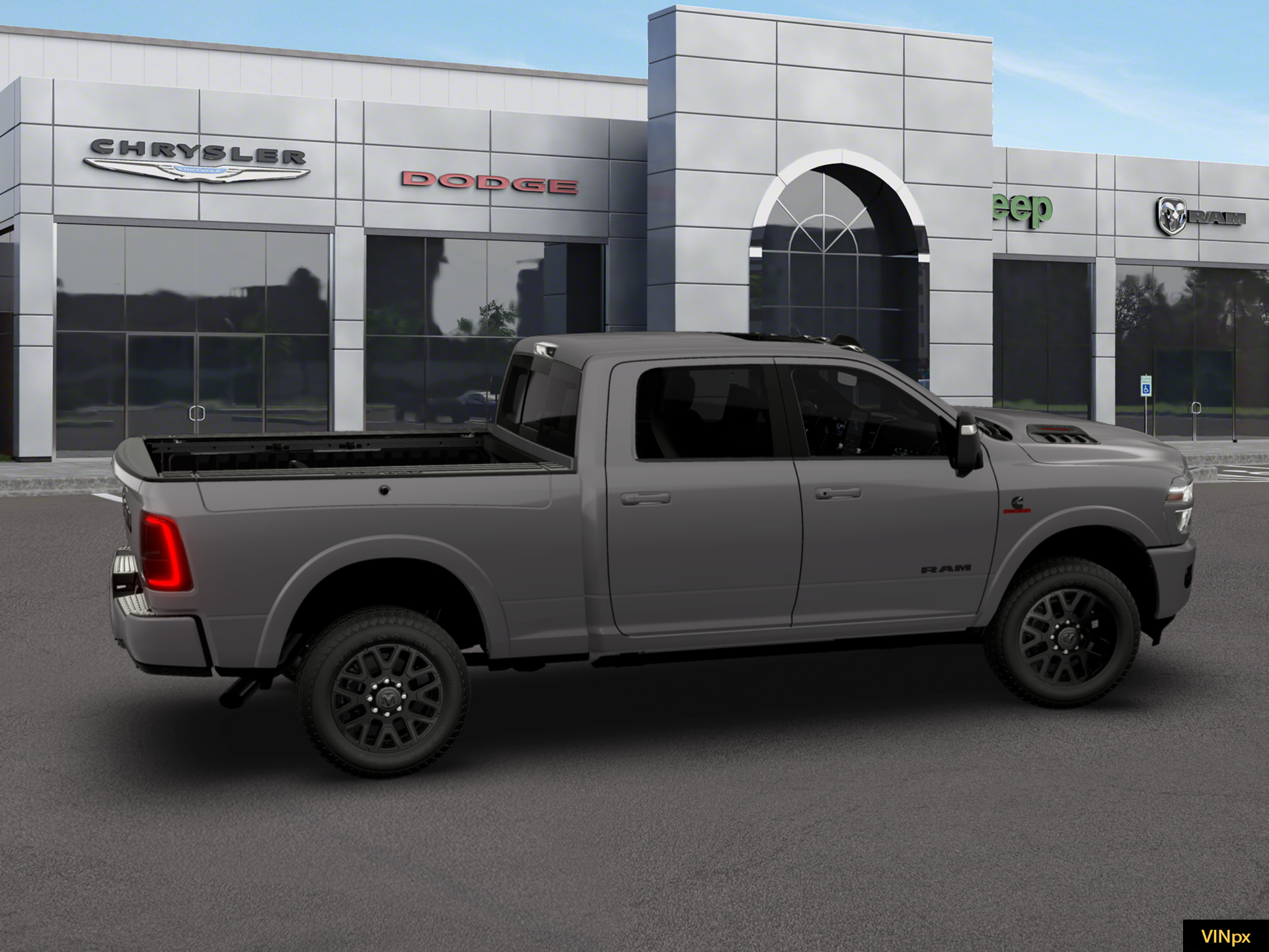New 2026 Ceramic Gray Clear-Coat Exterior Paint RAM Limited image 32