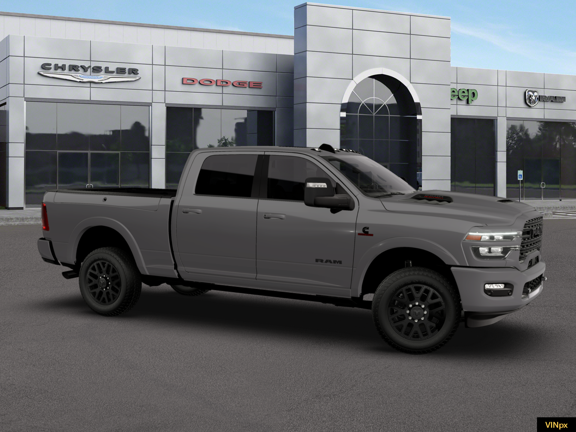 New 2026 Ceramic Gray Clear-Coat Exterior Paint RAM Limited image 30
