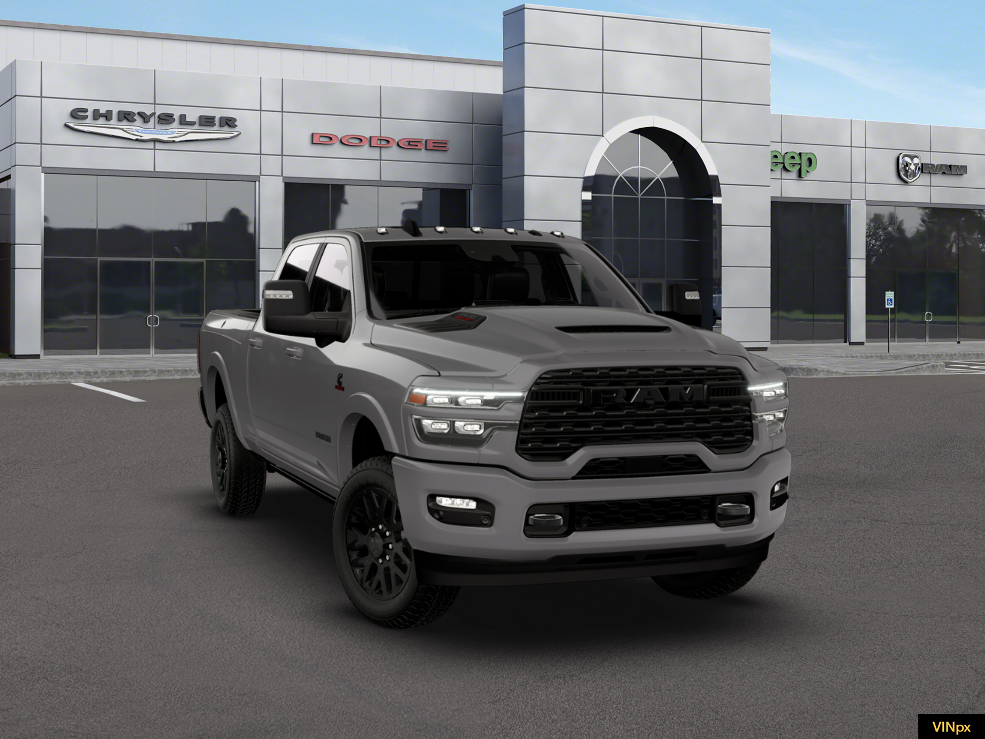 New 2026 Ceramic Gray Clear-Coat Exterior Paint RAM Limited image 33